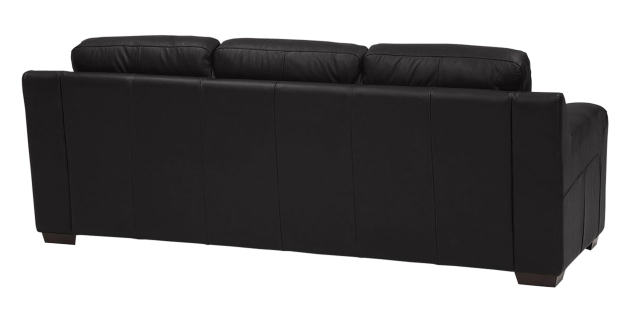 Broadway Leather Onyx | Palliser Furniture Flex Sofa | Valley Ridge Furniture