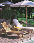 Chaise | Kingsley Bate Nantucket Collection | Valley Ridge Furniture