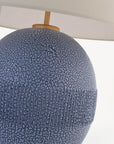 Beaded Blue & Linen | Toulon Table Lamp | Valley Ridge Furniture