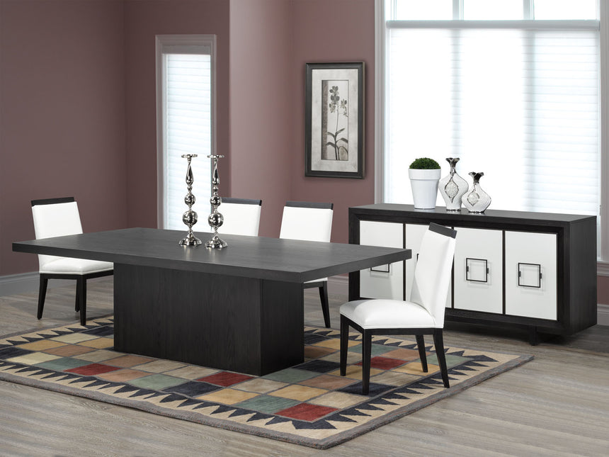 Table as Shown | Cardinal Woodcraft Aalto Dining Table | Valley Ridge Furniture