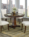 Table as Shown | Cardinal Woodcraft Abbey Dining Table | Valley Ridge Furniture