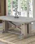 Table as Shown | Cardinal Woodcraft Acton Central Dining Table | Valley Ridge Furniture