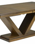 Table as Shown | Cardinal Woodcraft Ambassador Dining Table | Valley Ridge Furniture
