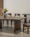 Table as Shown | Cardinal Woodcraft Arcadia Dining Table | Valley Ridge Furniture