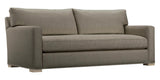 Taft Fabric Heather with Slate Maple | Camden Axel Bench Seat Sofa | Valley Ridge Furniture