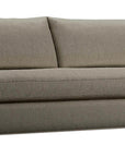 Taft Fabric Heather with Slate Maple | Camden Axel Bench Seat Sofa | Valley Ridge Furniture