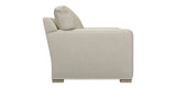 Taft Fabric Cement with Slate Maple | Camden Axel Bench Seat Sofa | Valley Ridge Furniture