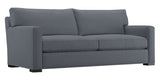 Douglas Fabric Eclipse with Fossil Hardwood | Camden Axel Sofa | Valley Ridge Furniture