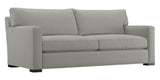Douglas Fabric Ice with Fossil Hardwood | Camden Axel Sofa | Valley Ridge Furniture
