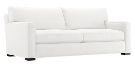 Douglas Fabric Lace with Fossil Hardwood | Camden Axel Sofa | Valley Ridge Furniture