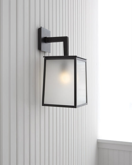 Bronze & Frosted Glass | Ojai Large Sconce | Valley Ridge Furniture