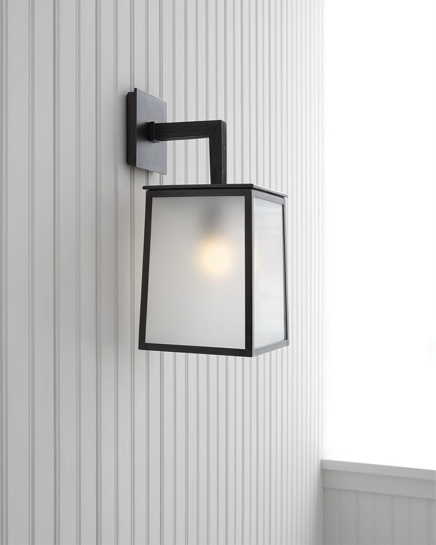 Bronze & Frosted Glass | Ojai Large Sconce | Valley Ridge Furniture