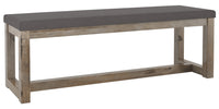 56.5in Length | Canadel Loft Bench 5070 | Valley Ridge Furniture