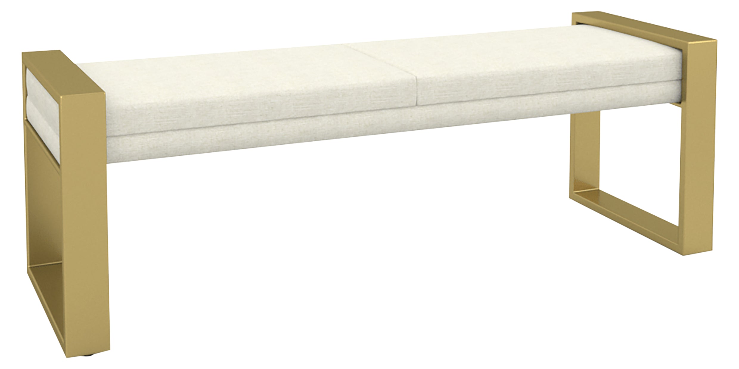 56.25in Length | Canadel Modern Bench 8913 | Valley Ridge Furniture