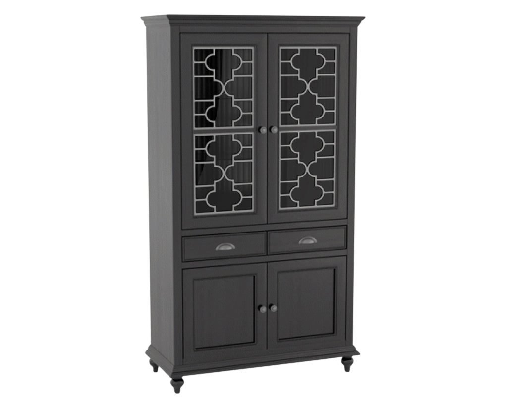 Midnight Black Washed | Canadel Farmhouse Buffet 4172