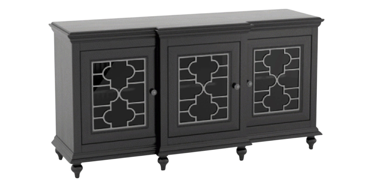 Midnight Black Washed | Canadel Farmhouse Buffet 6232