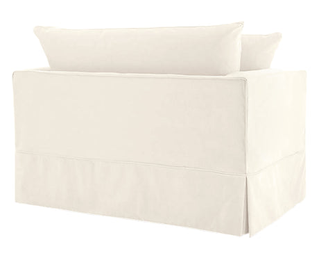 White Fabric | Camden Breeze Chair & 1/2 | Valley Ridge Furniture