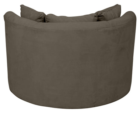 View Fabric Otter | Camden Cuddle Chair | Valley Ridge Furniture