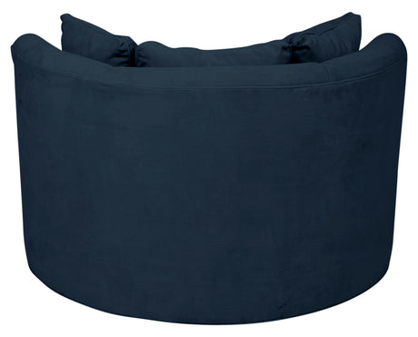 View Fabric Royal | Camden Cuddle Chair | Valley Ridge Furniture