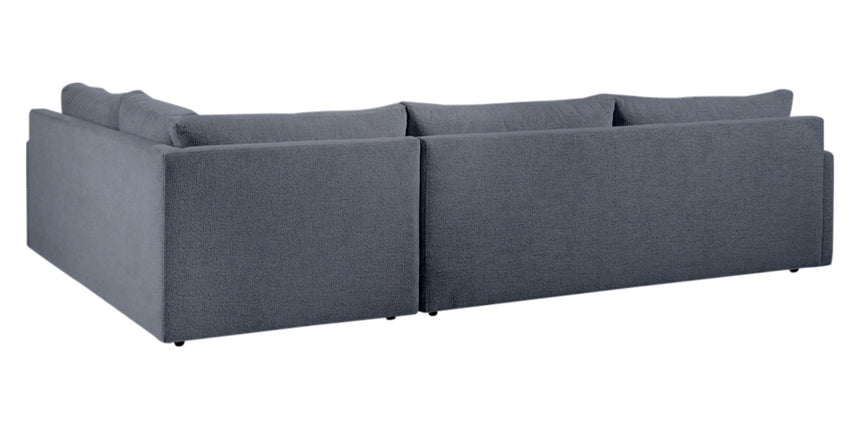 Plush Fabric Indigo | Camden Sarah L Sectional | Valley Ridge Furniture