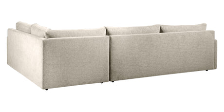 Plush Fabric Linen | Camden Sarah L Sectional | Valley Ridge Furniture