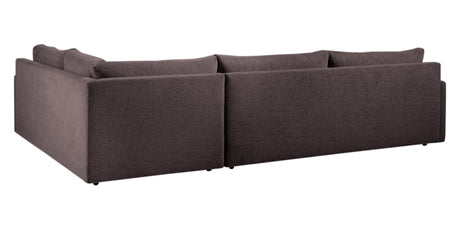 Plush Fabric Night | Camden Sarah L Sectional | Valley Ridge Furniture