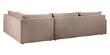 Plush Fabric Brindle | Camden Sarah L Sectional | Valley Ridge Furniture