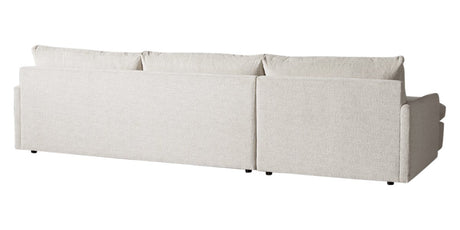 Plush Fabric Linen | Camden Sarah Sectional w/Chaise | Valley Ridge Furniture