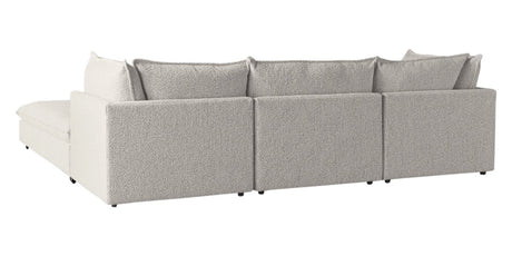 Burbank Fabric Sand | Camden Cameron 4-Piece Sectional | Valley Ridge Furniture