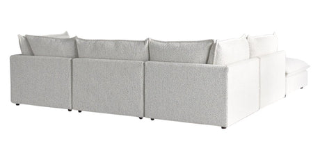 Burbank Fabric Natural | Camden Cameron 5-Piece Sectional | Valley Ridge Furniture