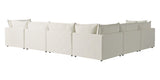 Burbank Fabric Cream | Camden Cameron 7-Piece Sectional | Valley Ridge Furniture