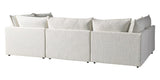 Burbank Fabric Natural | Camden Cameron 6-Piece Pit Sectional | Valley Ridge Furniture