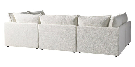 Burbank Fabric Natural | Camden Cameron 6-Piece Pit Sectional | Valley Ridge Furniture