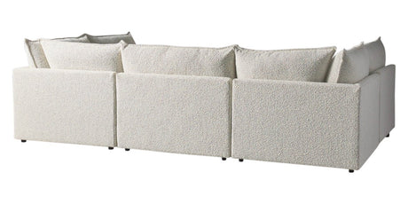 Burbank Fabric Sand | Camden Cameron 6-Piece Pit Sectional | Valley Ridge Furniture