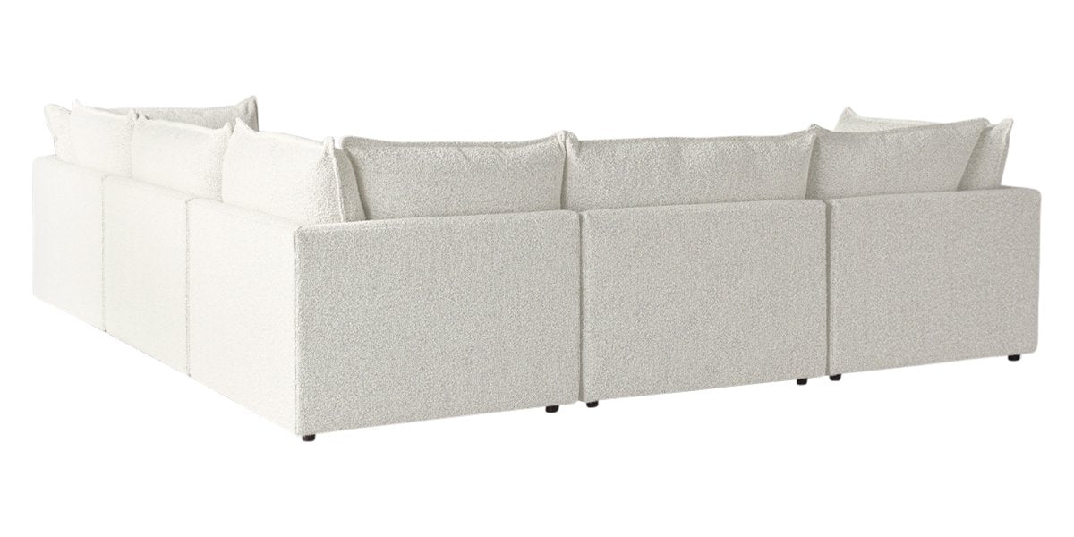 Burbank Fabric Cream | Camden Cameron 5-Piece Corner Sofa | Valley Ridge Furniture