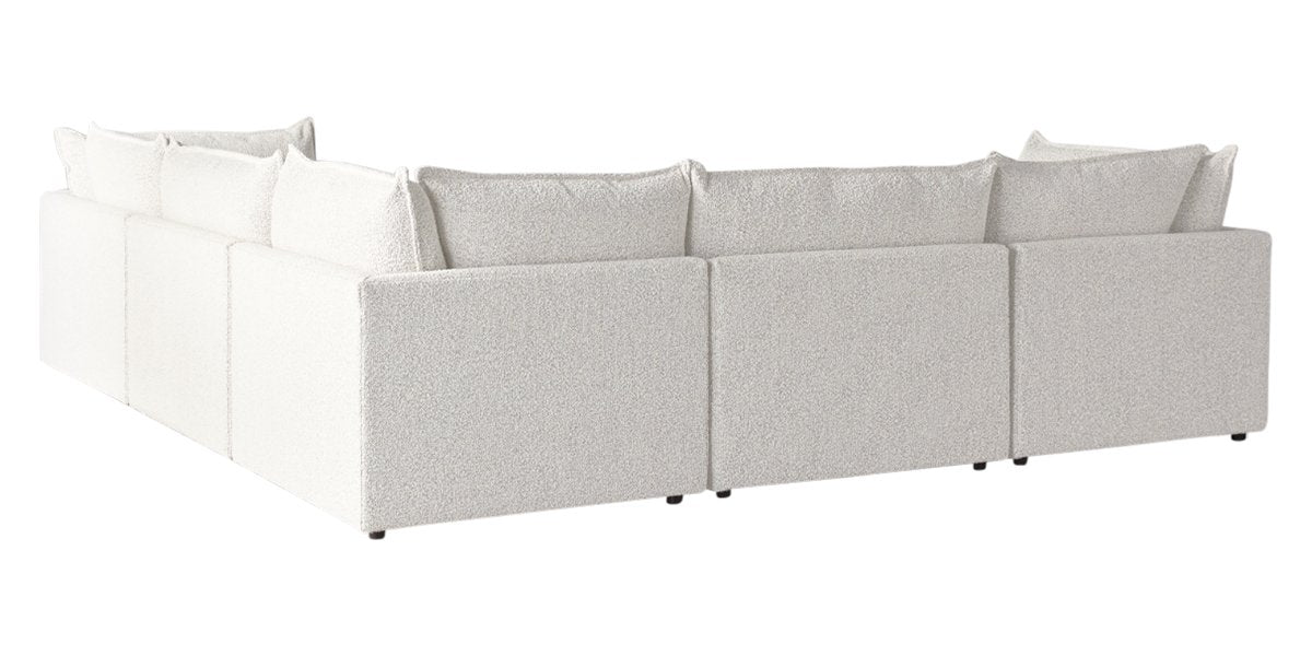 Burbank Fabric Natural | Camden Cameron 5-Piece Corner Sofa | Valley Ridge Furniture