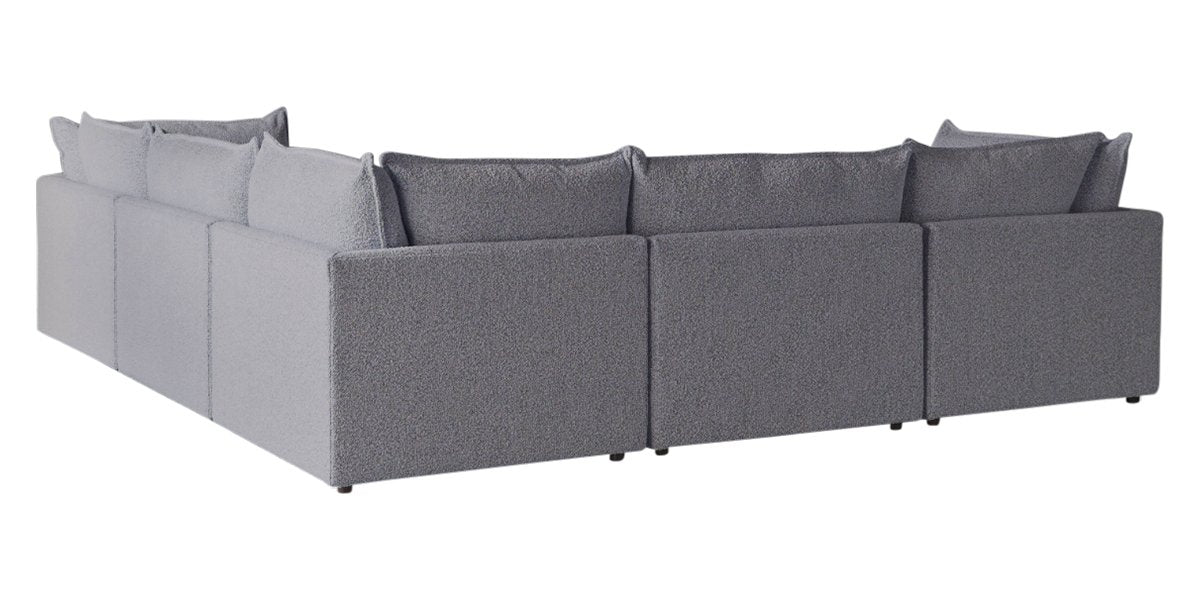 Burbank Fabric Stone | Camden Cameron 5-Piece Corner Sofa | Valley Ridge Furniture
