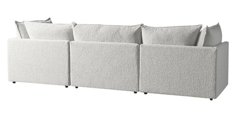 Burbank Fabric Pepper | Camden Cameron 3-Piece Sectional | Valley Ridge Furniture