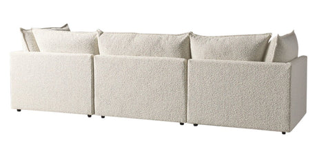 Burbank Fabric Sand | Camden Cameron 3-Piece Sectional | Valley Ridge Furniture