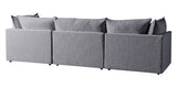 Burbank Fabric Stone | Camden Cameron 3-Piece Sectional | Valley Ridge Furniture