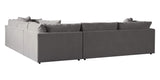 Dayo Fabric Cement | Camden Big Easy 3-Piece Sectional | Valley Ridge Furniture