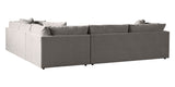 Vertual Fabric Almond | Camden Axel 3-Piece Sectional | Valley Ridge Furniture