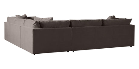 Vertual Fabric Cafe | Camden Axel 3-Piece Sectional | Valley Ridge Furniture