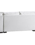 Vertual Fabric Snow | Camden 3-Piece Large Chaise Sectional | Valley Ridge Furniture