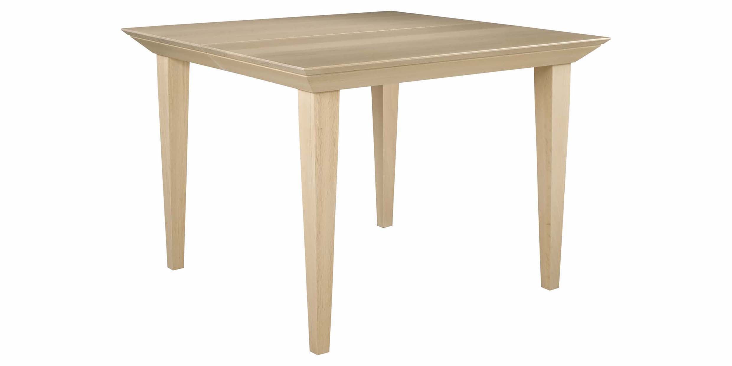 Table as Shown | Cardinal Woodcraft Bauhaus Dining Table | Valley Ridge Furniture