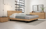Rustic Oak with Black Legs | Mobican Bella Bed | Valley Ridge Furniture