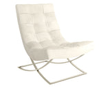 Angora Leather Snow | Lee Industries 1549 Chair | Valley Ridge Furniture