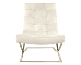 Angora Leather Snow | Lee Industries 1549 Chair | Valley Ridge Furniture