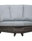 Curved Corner Chair | Ratana Boston Collection | Valley Ridge Furniture