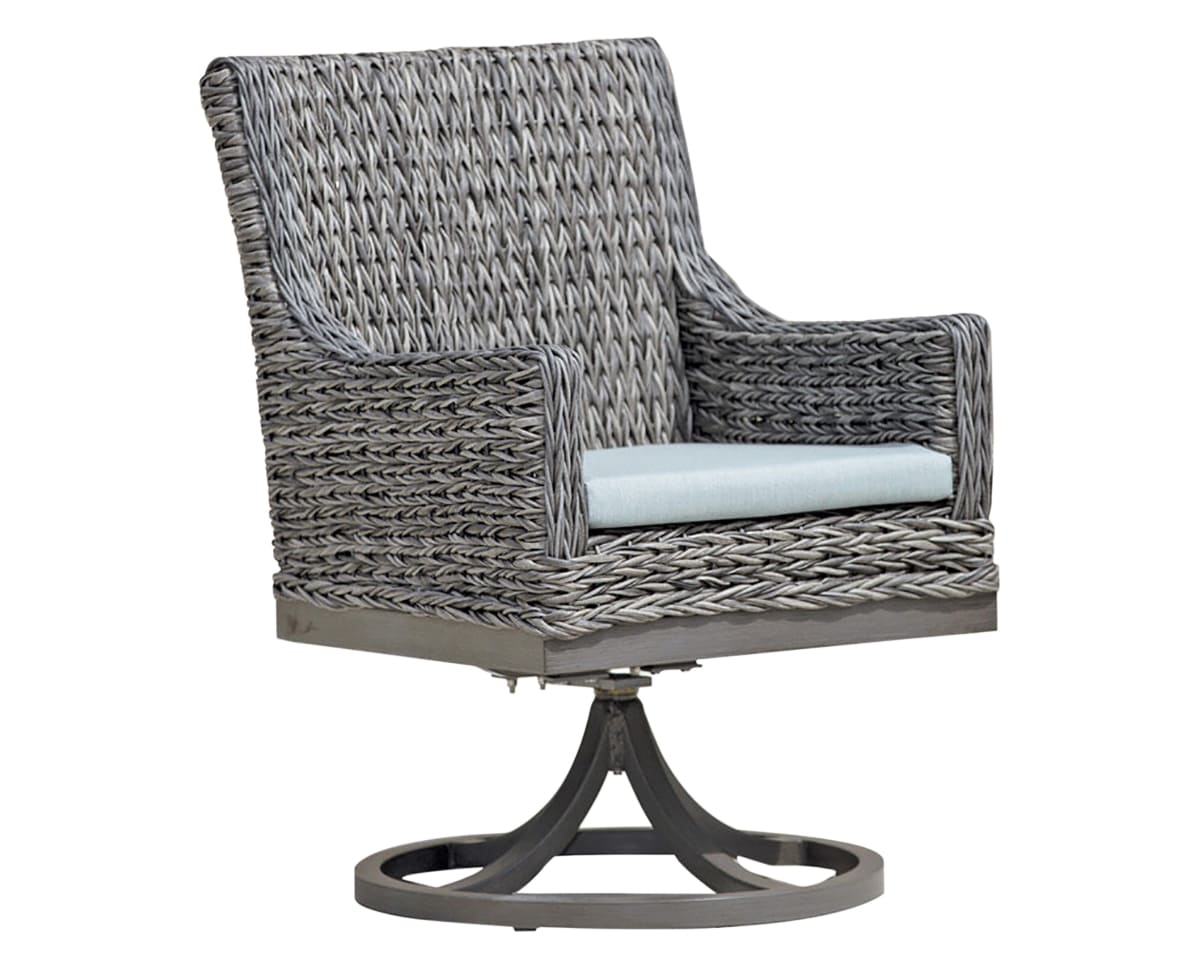 Swivel Rocking Arm Chair | Ratana Boston Collection | Valley Ridge Furniture